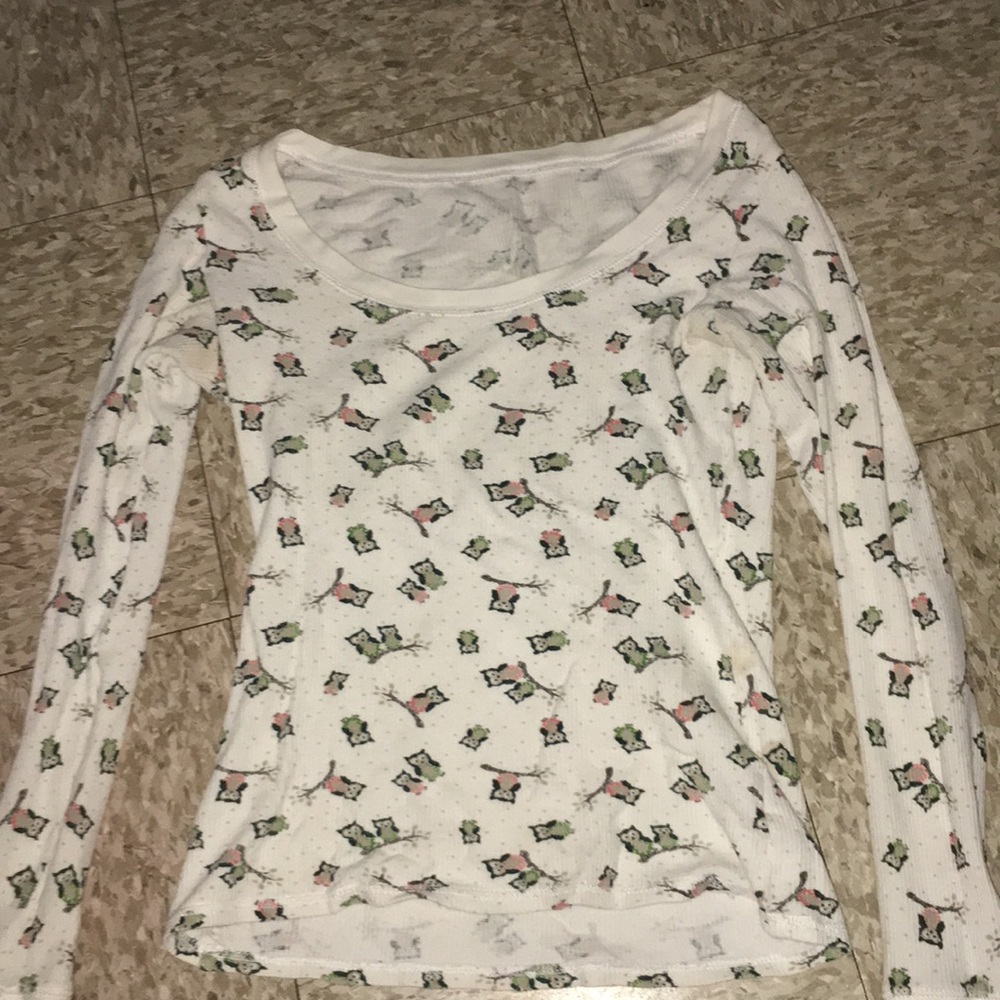 One size fits all Arizona owl long sleeve shirt